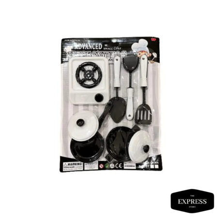 Ultimate Chef's Pretend Play Kitchen Set: Advanced Cooking Utensils and Life Skills Simulation Toy
