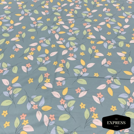 Petals & Leaves: 100% Egyptian Cotton Sheet